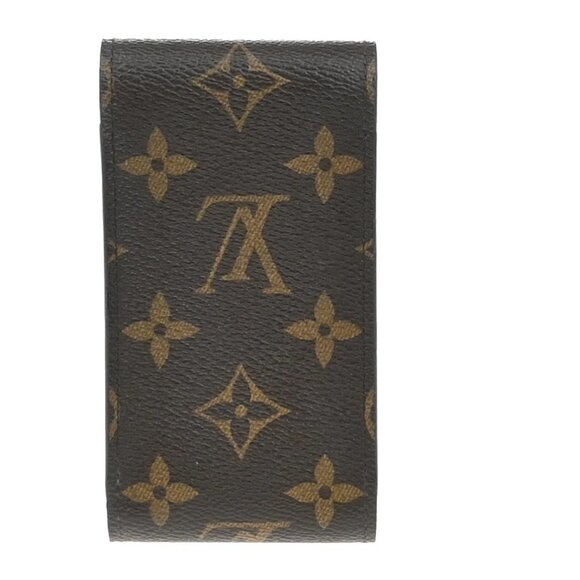 LOUIS VUITTON Etui Cigarette Case Monogram Leather Brown M63024 01RF680 - Picture 3 of 11